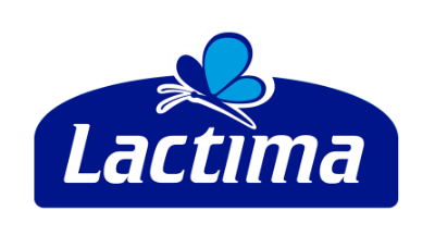 Lactima brand logo.